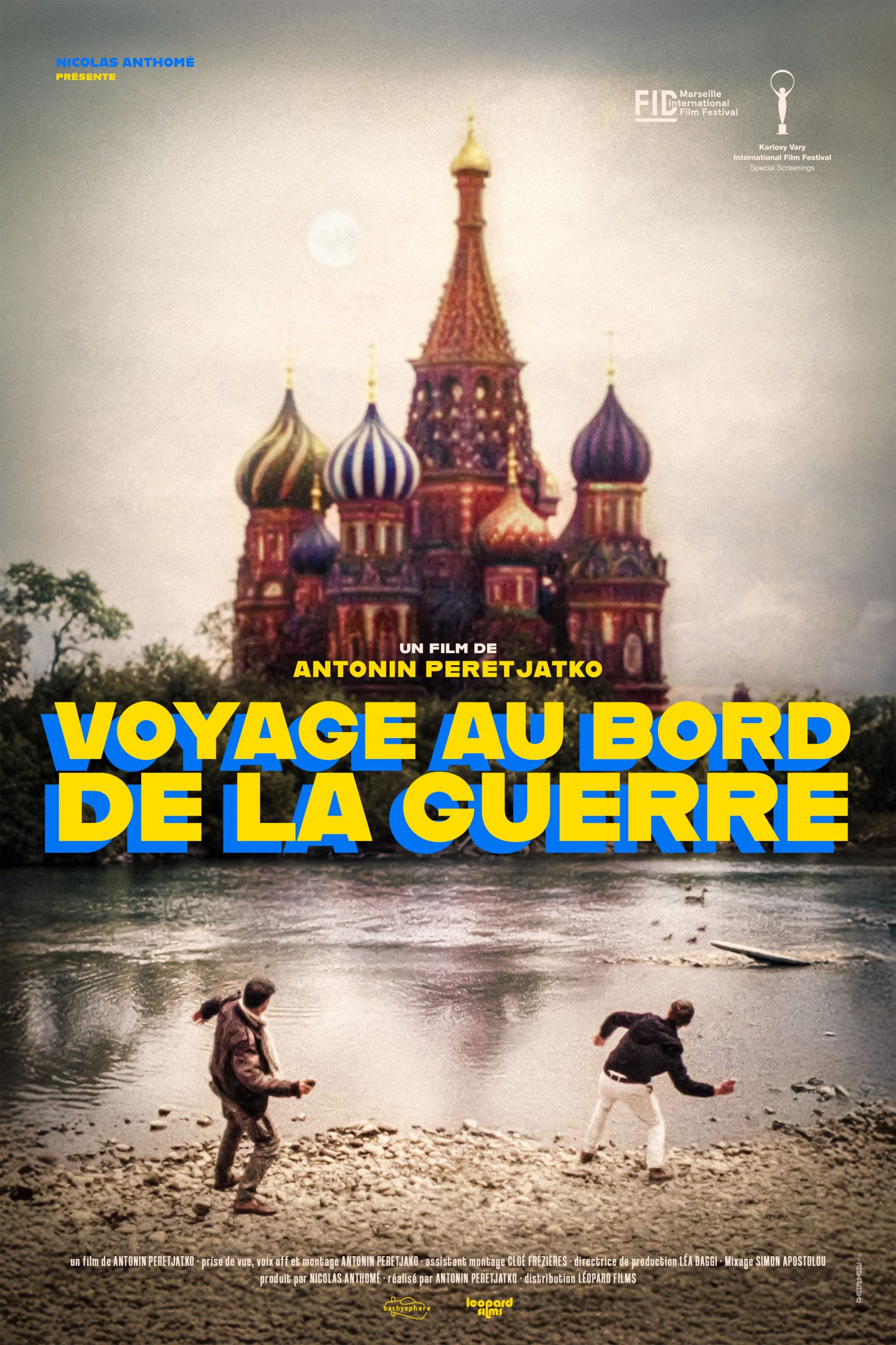 Affiche voyage au bord de la guerre